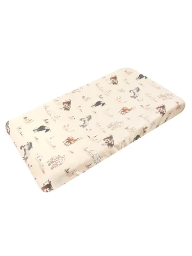 Vista 20 de Copper Pearl Funda de punto para cambiador de alta calidad, suave, elegante y universal para todos los cambiadores de pañales estándar, fundas
