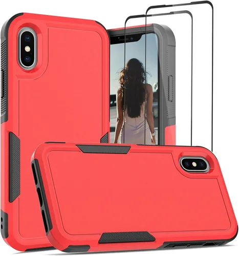 Vista 9 de Jeylly Funda para iPhone SE/Funda para iPhone 5S, Exterior de Plástico Duro que Absorbe Golpes + Interior de Silicona de Goma Defensor contra