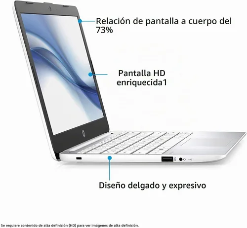 Vista 2 de Portátil HP Stream de 11 pulgadas, Intel Celeron