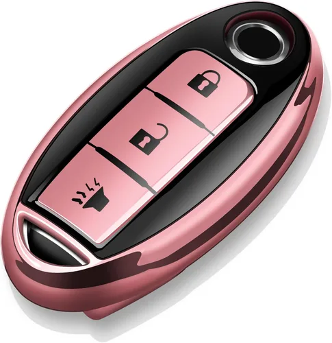 Vista 17 de Tukellen Compatible con Nissan - Funda para llavero de TPU suave para Infiniti X-Trail Rogue Altima Quest Pathfinder Sentra Patrol CIMA Fuga Armada