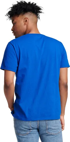 Vista 4 de Russell Athletic Camisetas Dri-Power de manga corta para hombre, absorben la humedad, protección contra olores, UPF 30+, tallas S-4x