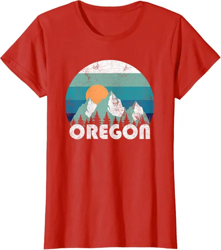 Vista 102 de Oregon State Retro Vintage Camiseta