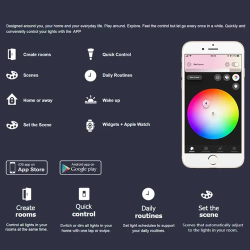Vista 5 de GLEDOPTO Zigbee - Controlador RGBW RGBCCT 5 en 1 de tira de luz LED, compatible con SmartThings Hub, dispositivo Zigbee Zll Link Amazon Alexa Echo
