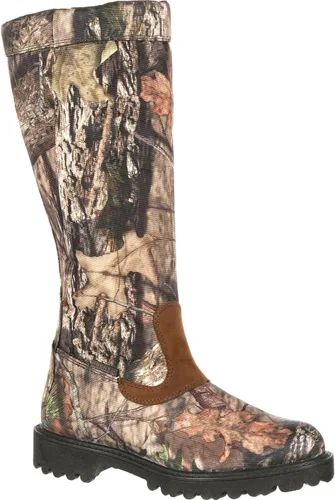 Vista 5 de Rocky Botas de caza de serpiente de 16 pulgadas para hombre, Mossy Oak Break Up Country
