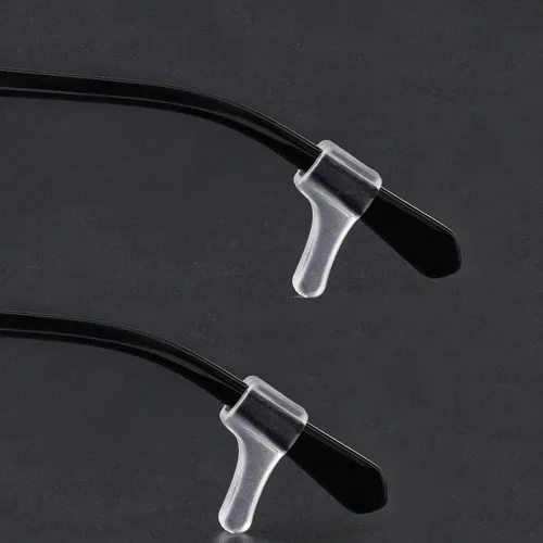 Vista 5 de lasenersm 12 Pairs Anti-slip Silicone Ear Grip Hook Eyewear Retainer Holder Eyeglass Temple Tip Eyewear Comfort Replacement Tips for for Glasses