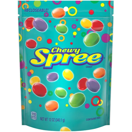 Vista 8 de Wonka Spree - Caramelo duro original, bolsa resellable, bolsa de 12 onzas (paquete de 2)