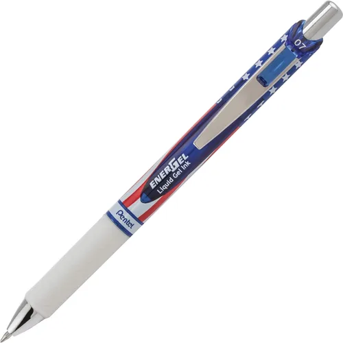 Vista 48 de Pentel EnerGel RTX - Bolígrafo de gel líquido retráctil, línea mediana, punta de metal, tinta de colores surtidos, paquete de 4 unidades (BL77BP4M)