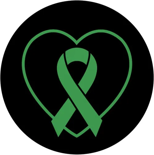 Vista 3 de PopSockets intercambiables con cinta verde para concientización de lesiones cerebrales traumáticas