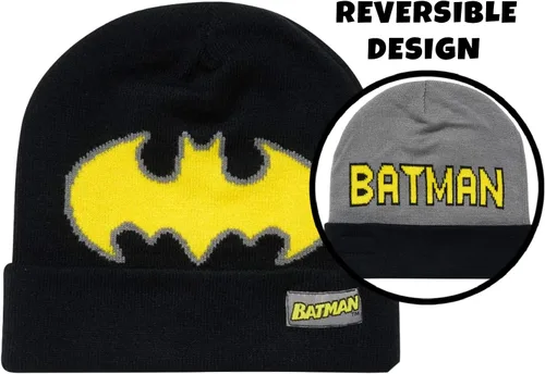 Vista 30 de DC Comics Conjunto de 2 pares de guantes o manoplas de invierno de Batman para niños (niños pequeños)