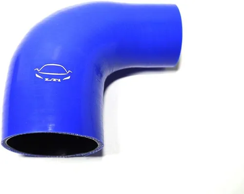 Vista 24 de Manguera de silicona reforzada de 4 capas de alto rendimiento de 2"-2.25" ID codo reductor acoplador de 90 grados para turbo/intercooler/tubería