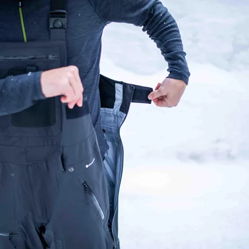 Vista 8 de Flylow Pantalón Baker Bib impermeable transpirable para esquí y snowboard para hombre