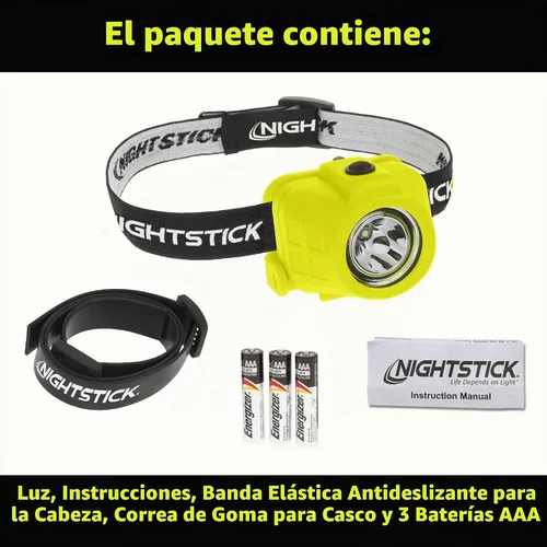 Vista 6 de Nightstick XPP-5452G, faro delantero de doble función con aprobación de seguridad, color verde