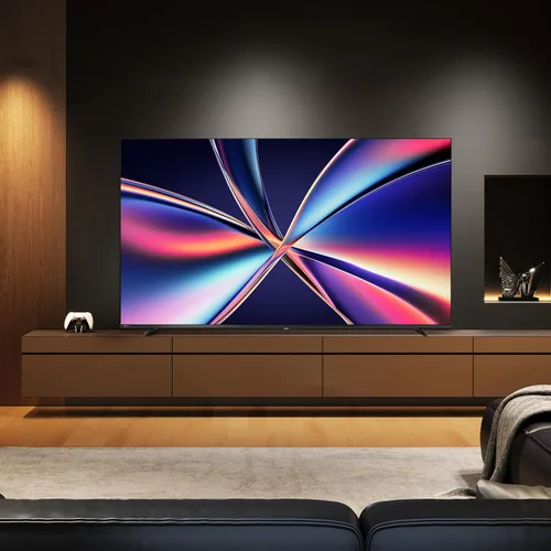 Vista 16 de Hisense 43" Serie E6 Cinema Hi-QLED 4K UHD Smart Fire TV (43E6QF, modelo 2025) - Sensor de luz AI, Dolby Vision · Atmos, control remoto por voz