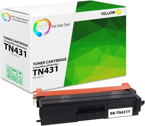Vista 10 de TCT Cartucho de tóner compatible con Brother TN431BK TN431C, TN431M, TN431M, TN431Y, compatible con Brother HL-L8260CDW L8360CDW MFC-L8610CDW