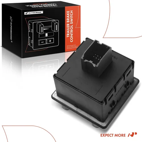 Vista 8 de Conjunto de interruptor de control de freno de remolque A-Premium Compatible con Chevrolet Silverado 1500 2500/3500 HD Suburban Tahoe Avalanche