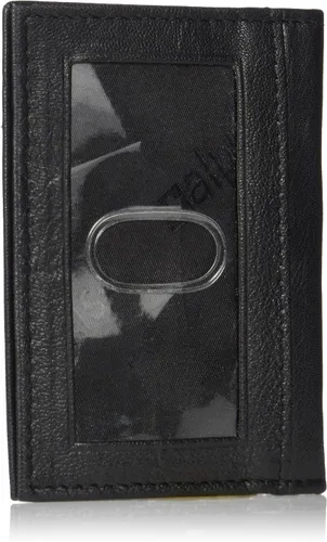 Vista 2 de Bosca - Funda para hombre con 2 bolsillos para tarjetas con identificación