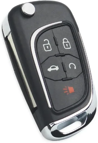 Vista 4 de Oulesh Fundas para llave de coche para Chevrolet Cruze Epica Lova Camaro Impala, carcasa para llave de coche, 2 botones originales