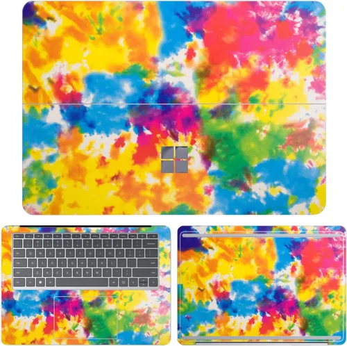 Vista 55 de SopiGuard Adhesivo para Microsoft Surface Laptop Studio 2021, envoltura de vinilo de borde a borde, incluye parte superior, teclado, paneles