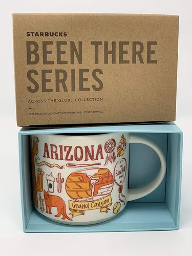 Vista 4 de Starbucks Arizona Been There Series - Taza de café de cerámica, 14 onzas