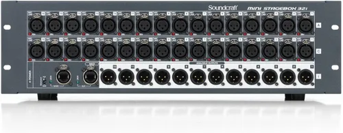 Vista 4 de Soundcraft Caja de escenario digital compacta de 16 canales MSB-16i con E/S controladas a distancia