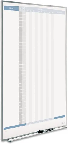Vista 4 de Pizarrón magnético color blanco, Quartet Matrix., Blanco