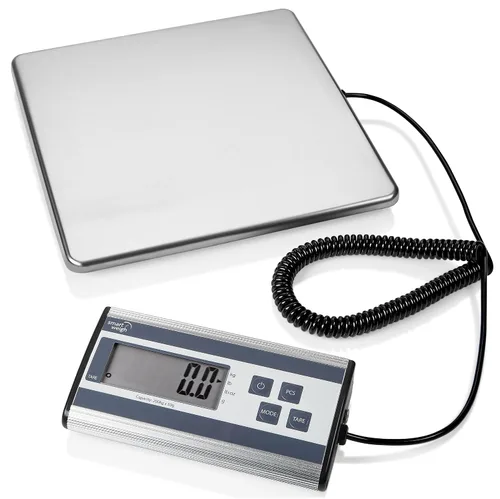 Vista 10 de Báscula de envío digital, báscula postal, 220 libras, 0.1 oz, pantalla remota Backlit LCD, Hold and Tare, Postage Mail Scale for Packages, Small