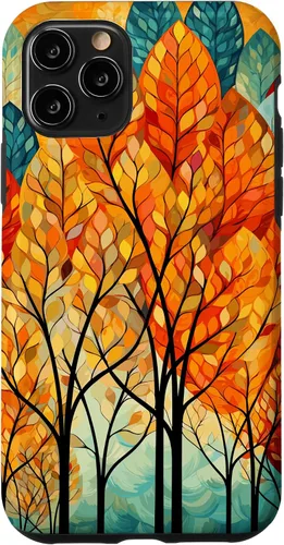 Vista 37 de Fall Theme & Autumn Leaves & Colorful Trees, Fall Colors Case for iPhone 16