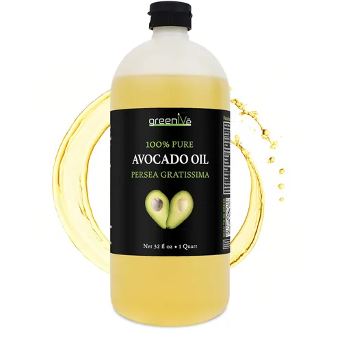 Vista 9 de GreenIVe Aceite de aguacate cultivado naturalmente 100% puro y natural sin aditivos, limpio, prensado en frío, sin OMG, vegano: para cocinar, freír