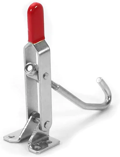 Vista 8 de Utoolmart Abrazadera de palanca ajustable, botón de liberación rápida, abrazadera de palanca de acción de empuje de tracción de 99 libras