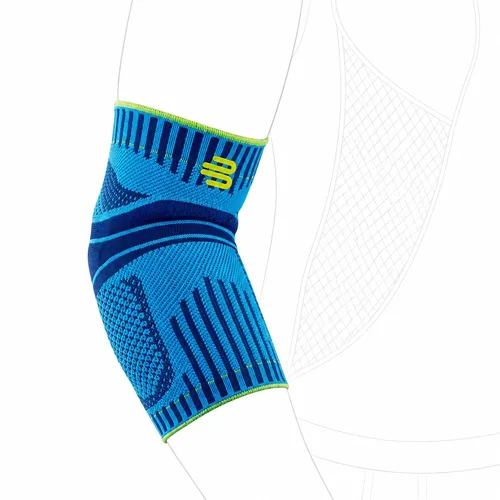 Vista 11 de Bauerfeind Codera Deportiva para el Codo - Codera para Alivio del Dolor y Soporte - Almohadillas para Mayor Comodidad - Compresión Dirigida - Ligera