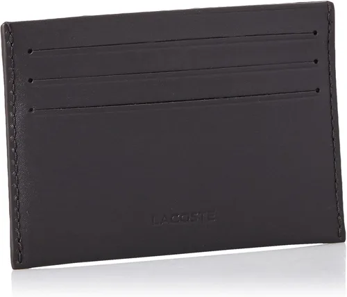 Vista 2 de Lacoste Fitzgerald - Soporte para tarjetas de crédito para hombre, Marrón