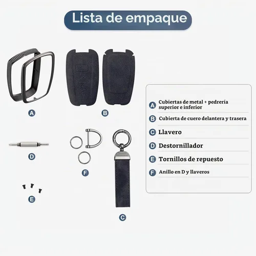Vista 7 de YO&YOYE Compatible con funda para llave Toyota con llavero, estuche de cuero protector para llave inteligente para Camry RAV4 Highlander C-HR Prius