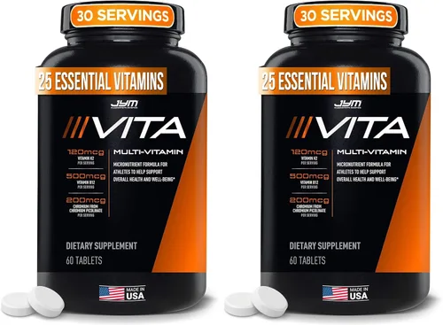 Vista 9 de JYM Supplement Science VITA JYM Multivitamínico deportivo diseñado para atletas, 60 tabletas