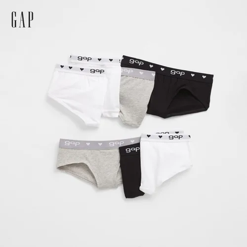 Vista 3 de GAP Ropa interior hipster para niña (7 unidades)
