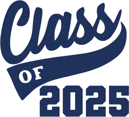 Vista 28 de Adhesivo de graduación para planchar en la clase de 2025, calcomanía para camiseta de secundaria universitaria, parche de graduación HTV