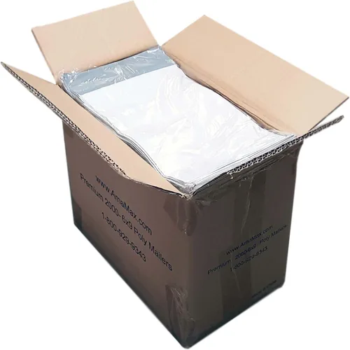 Vista 2 de iMBAPrice100 – Sobres/bolsas para envíos, color blanco, premium, acabado mate, autoadhesivos, no acolchonados, Blanco