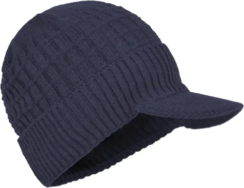 Vista 33 de Janey&Rubbins Gorro de punto diario con orejeras con forro polar y calavera