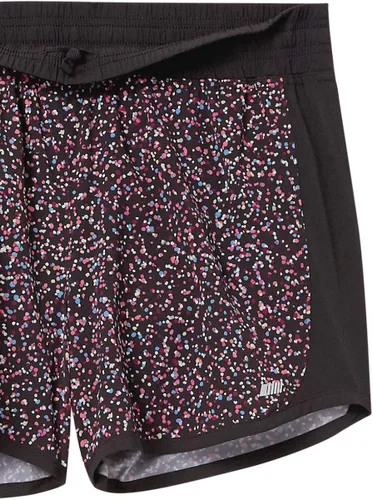 Vista 5 de Tienda Essentials Pantalón corto de correr tejido elástico de 4 pulgadas para mujer