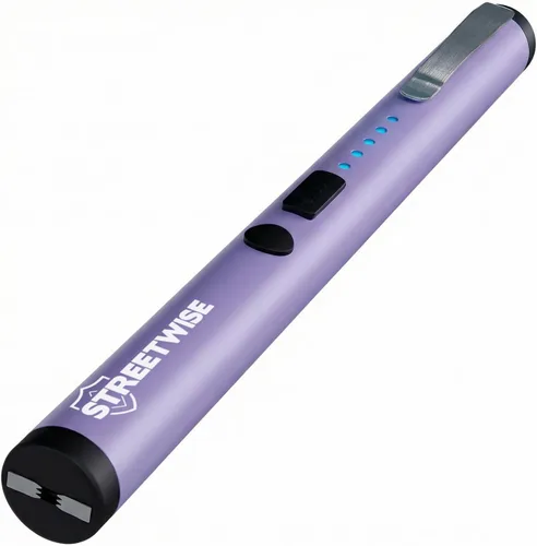 Vista 17 de Streetwise Pain Pen 25,000,000 voltios Pistola paralizante para autoprotección - Lápiz táctico paralizante para mujeres y hombres, recargable por