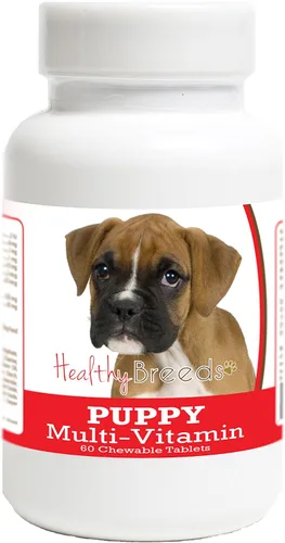 Vista 33 de Healthy Breeds Affenpinscher - Tableta multivitamínica para cachorros y perros, 60
