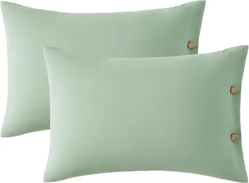 Vista 25 de EXQ Home - Fundas de almohada para niños pequeños 13x18, juego de 2 fundas de almohada de viaje, funda de almohada pequeña para almohada de bebé