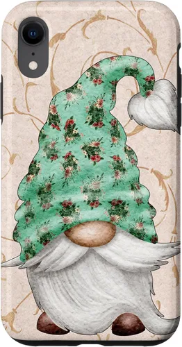 Vista 25 de Floral Shabby Chic Design with Cute Gnomie for Summer Gnome Case for iPhone 17