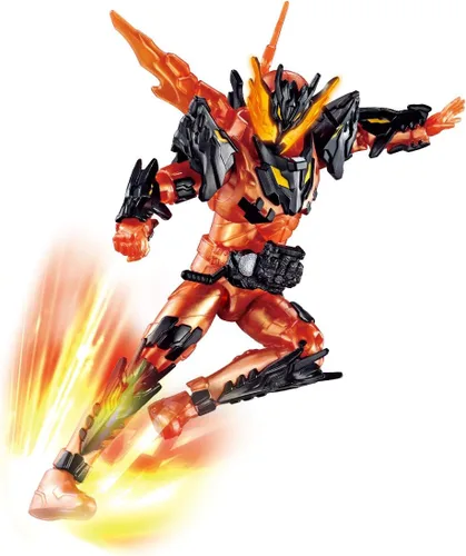 Vista 5 de Bandai Kamen Rider Build RKF Legend Rider Series Kamen Rider Cross-Z Magma Figura de acción