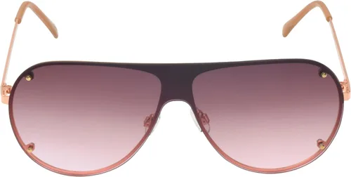 Vista 2 de MARTHA STEWART Women's Ms106 Modern Uv400 Protective Shield Aviator Pilot Sunglasses. Timeless Gifts for Her, 140 Mm