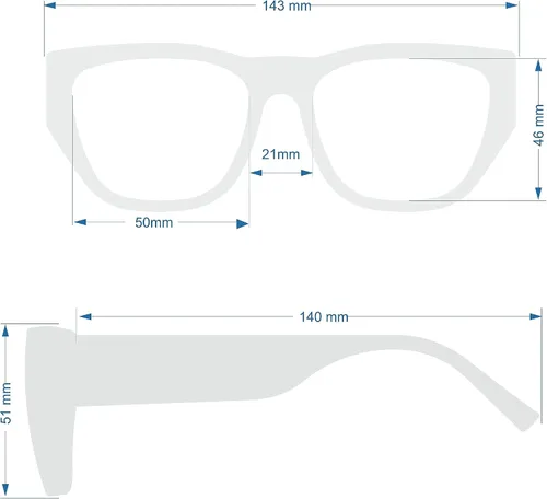 Vista 16 de Circus NY by Sam Edelman Gafas de sol redondas estilo ojo de gato CC610 para mujer