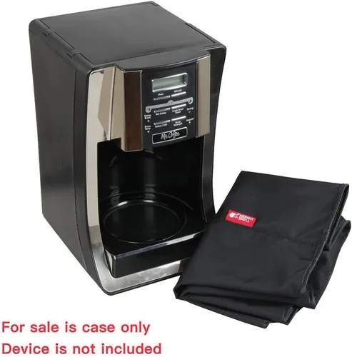 Vista 2 de Hermitshell Cubierta a prueba de polvo con forro de terciopelo suave para cafetera programable Mr. Coffee de 12 tazas con filtración de agua de 1