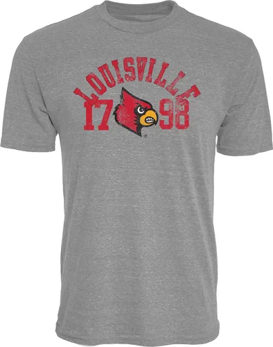 Vista 12 de Blue 84 NCAA - Camiseta para hombre, color gris jaspeado de triple mezcla