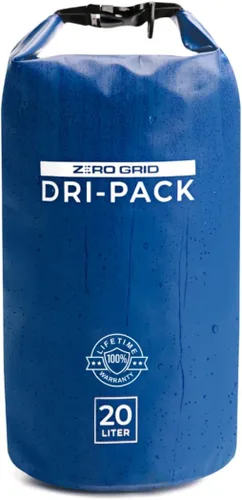 Vista 9 de Zero Grid Bolsa seca impermeable – La bolsa de secado flotante se mantiene seca tamaños de 10L/20L/30L/40L para mochileros, kayak, canotaje
