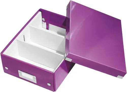Vista 18 de Leitz Caja de almacenamiento A5, gama Click and Store 60430001 - Pequeña caja organizadora negra A4 Negro