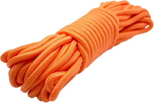 Vista 13 de Cuerda multiuso de 9 mm (3/8 pulgadas) de nylon trenzado, 50 pies. Negro